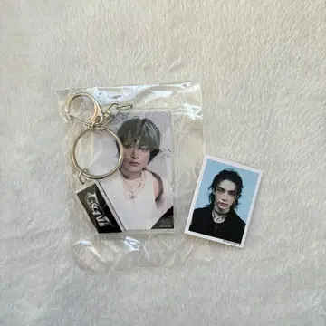 스키즈 GIANT 증명사진 (현진) + 아크릴 키링 (아이엔)