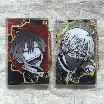 토겐안키 슬라이드 아크릴 이치노세 시키 & 코우고자키 진 2개 세트