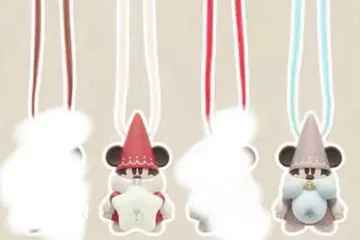 릴린린 캡슐 토이 2개 세트 빨간색 브라운