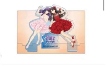 Fate 마토 사쿠라 & 토오사카 린 아크릴 스탠드 에포스카드 특전