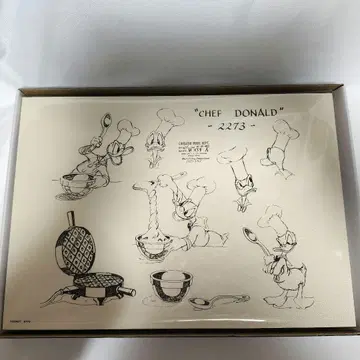 셰프 도날드 아트 패널 도날드 디즈니 이머시브