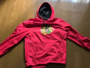 Majestic 시카고 블랙호크스 후드티 빨간색