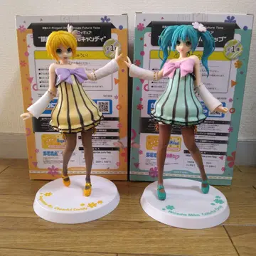 SPM 하츠네 미쿠 컬러풀 드롭 카가미네 린 치어풀 캔디 피규어