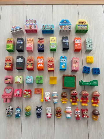 호빵맨 피규어 블록