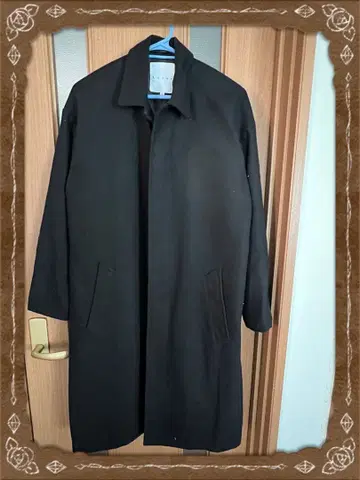 [Lazar] 롱 코트 블랙 M 사이즈