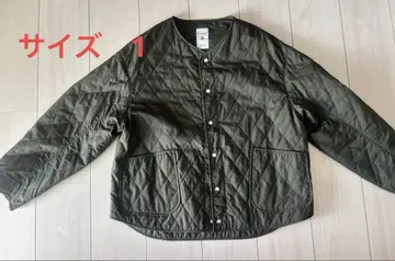 ORCIVAL 다이아 퀼트 칼라리스 자켓 1 / 올리브