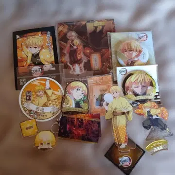 귀멸의 칼날 젠이츠 캐릭터 굿즈 세트