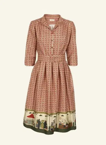 PALAVA 파머스 마켓 패턴 원피스