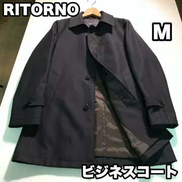 RITORNO 비즈니스 코트 스텐카라 코트 히요쿠시타테 M 블랙
