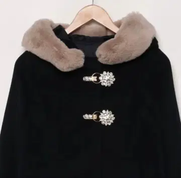 ASTORIA ODIER 비쥬 비트 후드 숏코트