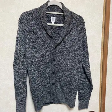 GAP 그레이 계열 니트 가디건 S 사이즈
