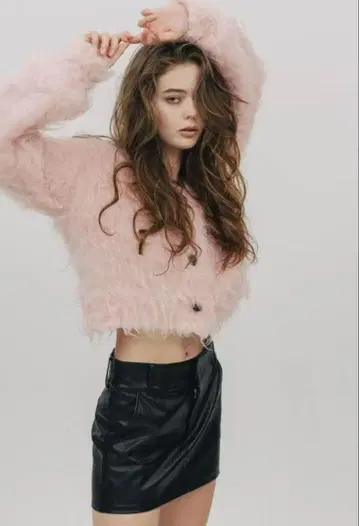 THE TOE WESTMINSTER SHAGGY CARDIGAN