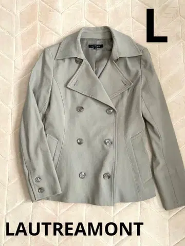 LAUTREAMONT 로트레아몽 베이지 트렌치 숏코트 L