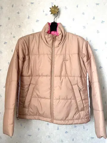 adidas 자켓 아우터 베이지 핑크 여성용 M 새상품급