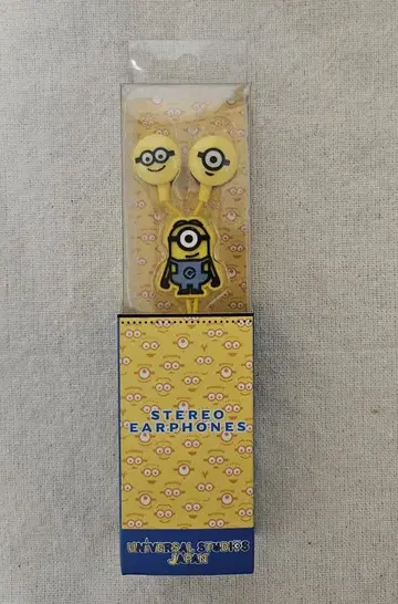 [ 새상품 미사용 미개봉 ] 미니언 스테레오 이어폰