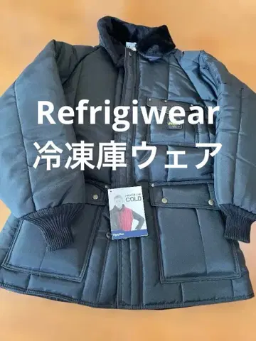 (새상품) 리프리지웨어 자켓 방한 냉동고 의류 블랙 US 사이즈 L