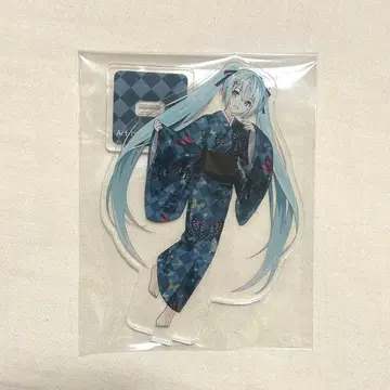 하츠네 미쿠 유카타 아크릴 스탠드 아크스타 yuruwa 하카마 정면