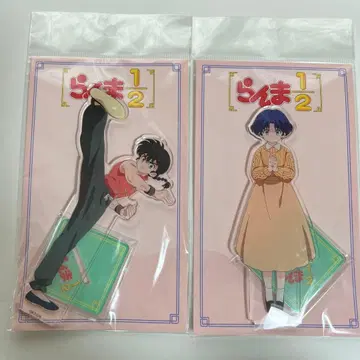 란마 아크릴 스탠드 란마&아카네 세트