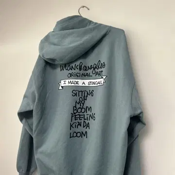 초레어 디자인 마크곤잘레스 아트 워크 후드티 L 사이즈