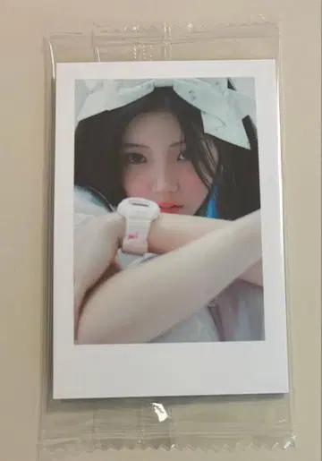 ILLIT 원희 폴라로이드 트레이딩 카드 ktown4u 선착순 혜택 정품