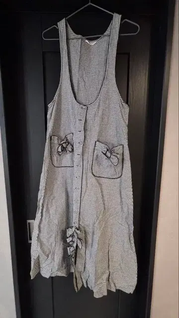 Wonderful World 체크 무늬 원피스