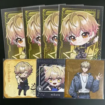 시쿠포니 미코토 특전 엽서 코스터