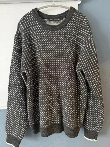 나노 유니버스 XL 니트 스웨터 다크 그레이