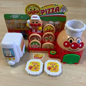 바이크로 배달! 호빵맨 택배 피자 가게 달려라! 호빵맨