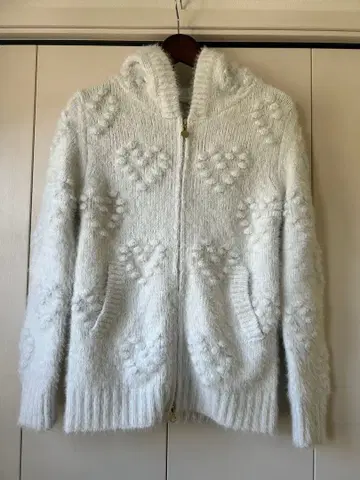 젤라또피케 수플레 하트 폼폼 후드티 발렌타인 한정판