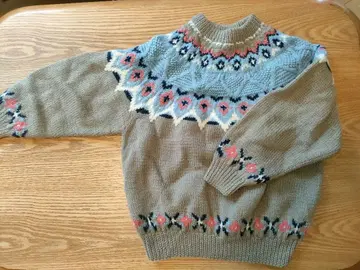 McGREGOR 노르딕 무늬 스웨터 M 사이즈