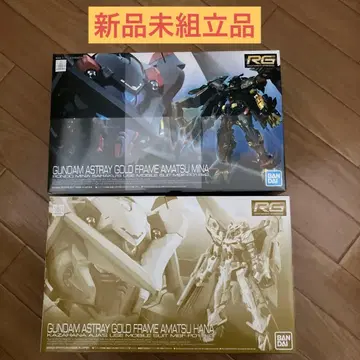 RG 건담 아스트레이 골드 프레임 아마츠 하나 + 아마츠 미나 세트
