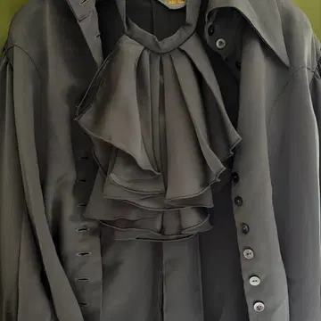 약간 하자 있음 ATELIER BOZ 미 블라우스 그레이