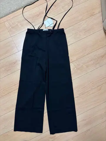 [ 미사용 ] PLST 블랙 서스펜더 XS