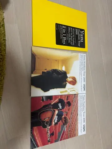 Yuzu 2000년 스타디움 투어 팜플렛 Yuzu 2 in 1 Box