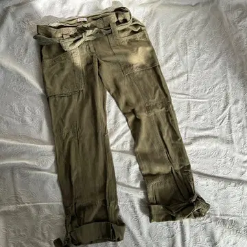 MAX&Co. 올리브 그린 카고 팬츠