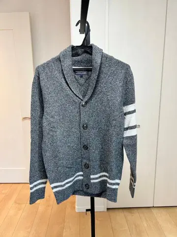 [ 컨디션 최상 ] TOMMY HILFIGER 그레이 가디건 M 사이즈