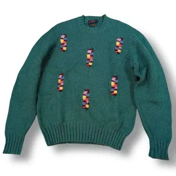 Beverly Hills 스코틀랜드 얀 니트 스웨터 L 고품질