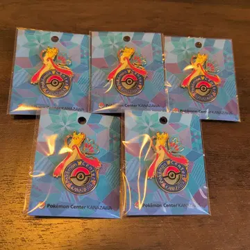 포켓몬 센터 카나자와 한정판 로고 핀즈 5개 세트