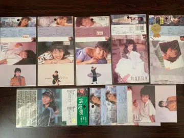 [ 미개봉 ] 미나미노 요코 카세트 테이프용 인덱스 세트 난노 80년대