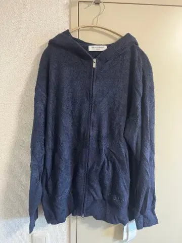 젤라또피케옴 후드티 M 네이비 복슬복슬 룸웨어 남성용 새상품