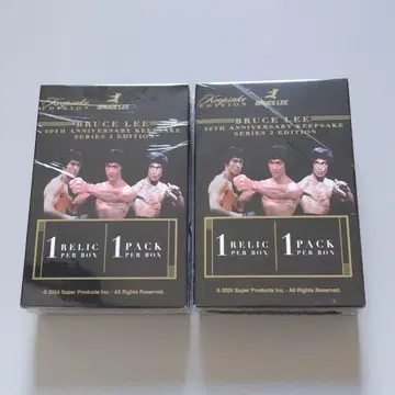 브루스 리 트레이딩 카드 시리즈 2 미개봉 새상품 2BOX