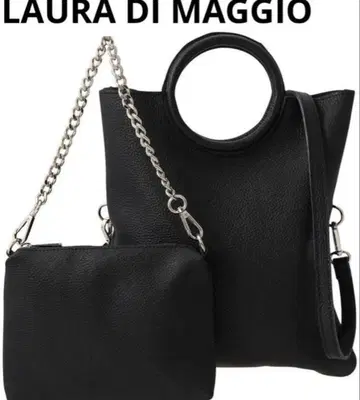 LAURA DI MAGGIO 블랙 숄더백
