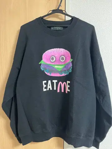 밀크보이 맨투맨 햄버거 하라주쿠 스타일 XL 사이즈