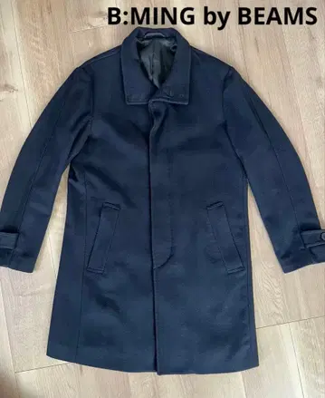 [ B:MING by BEAMS ] 네이비 스텐카라 코트 S