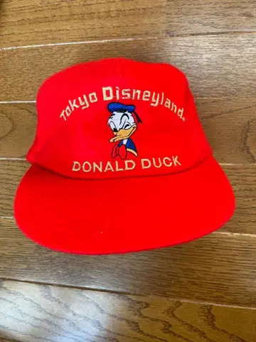 도쿄 디즈니랜드 도널드 덕 캡 L 사이즈