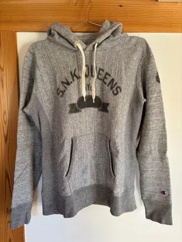 Champion 리버스 위브 후드티 M 그레이