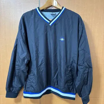 컨버스 converse V넥 나일론 자켓 포켓 부착