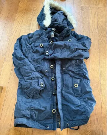 J-honey 네이비 모즈 코트 L