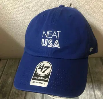 47 NEAT USA 블루 캡