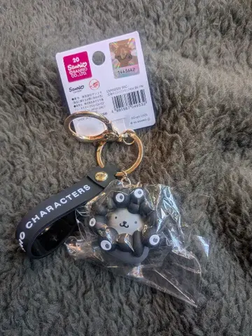 폼폼푸딩 Sanrio 스트랩 키링 코스프레 블랙 블랙